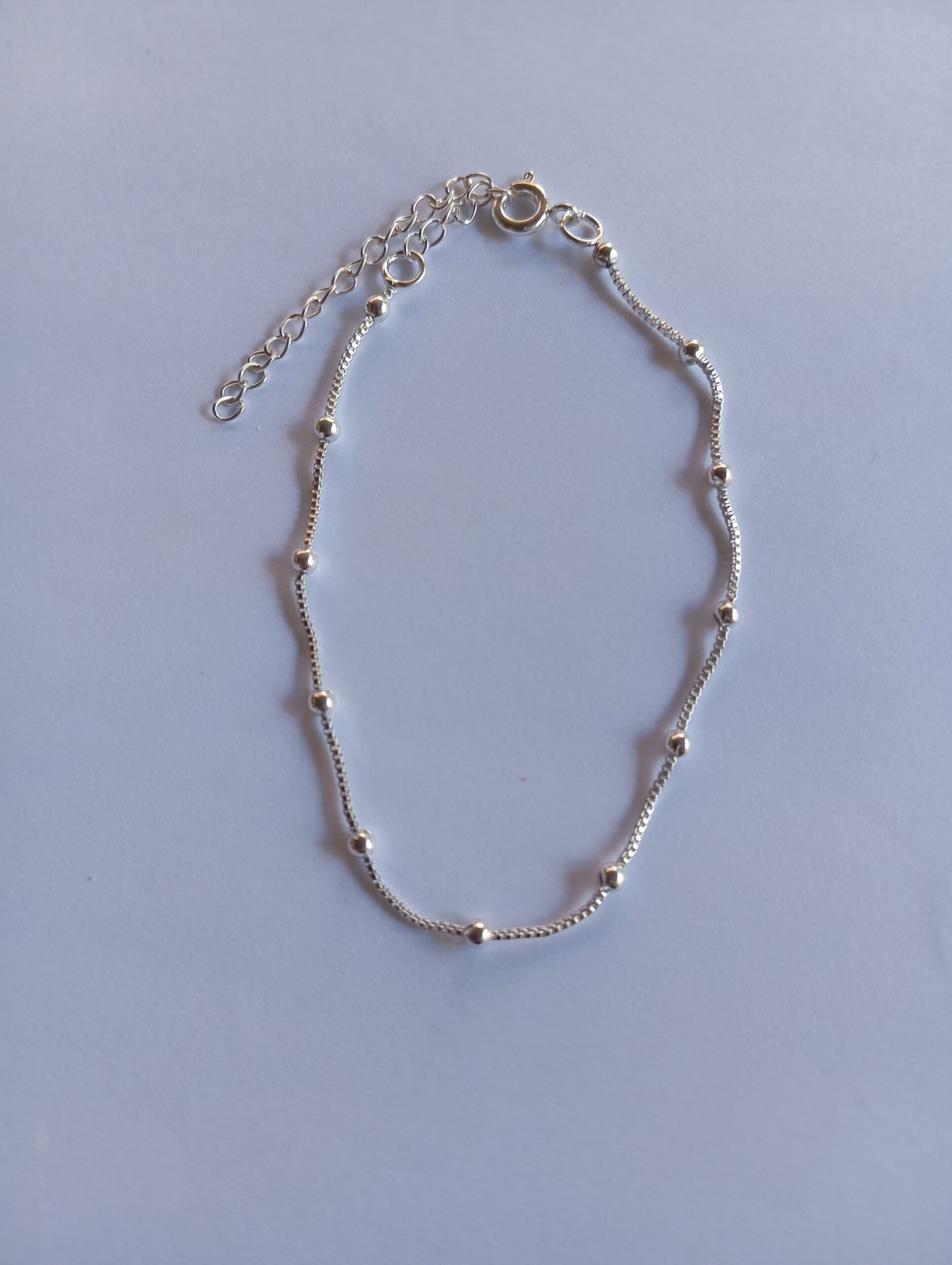 Pulseira de bolinha Prata - Imagem 3