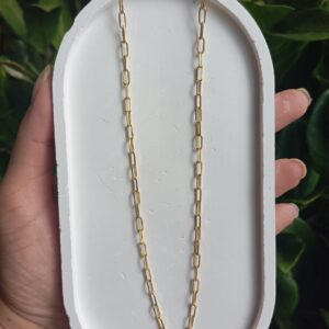 Colar Cartier Dourado Masculino